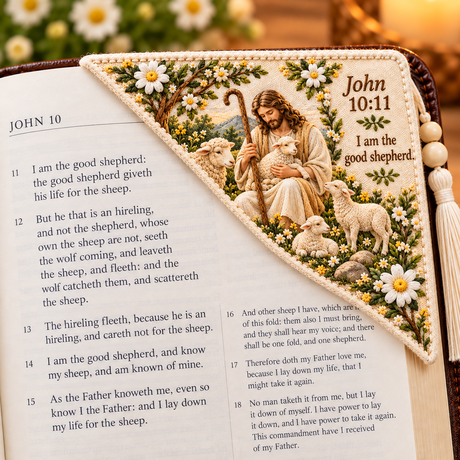 ️ Embroidered Bible Corner Bookmarks – homegoodscraft.com